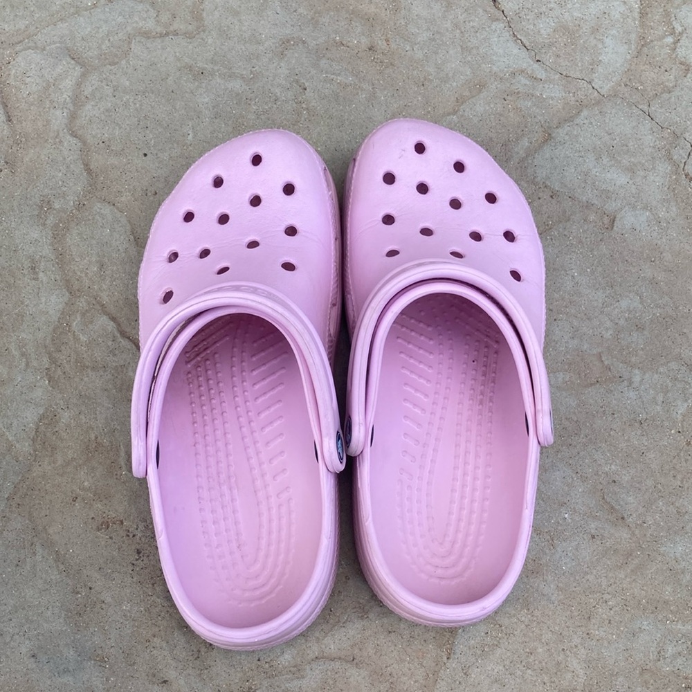 CROCS Ballerina Pink. Size 10